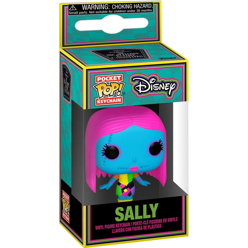 Pop! Keychain Nightmare Before Christmas - Sally Blacklight