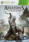 Assassin's Creed 3 Front Cover - Xbox 360 Pre-Played