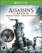 Assassin's Creed 3 Remastered Xbox One Front Cover