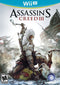 Assassin's Creed 3 Nintendo WiiU Front Cover