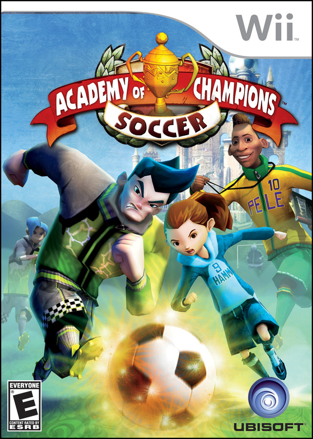 Academy of Champions: Soccer Nintendo Wii Front Cover