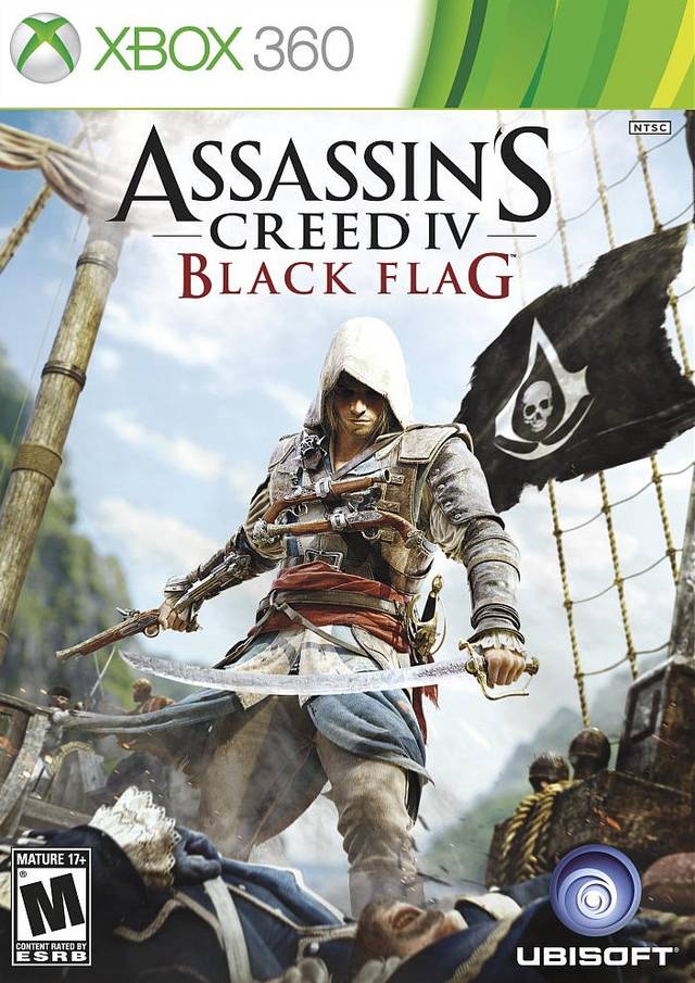 Assassin's Creed 4 Black Flag Xbox 360 Front Cover