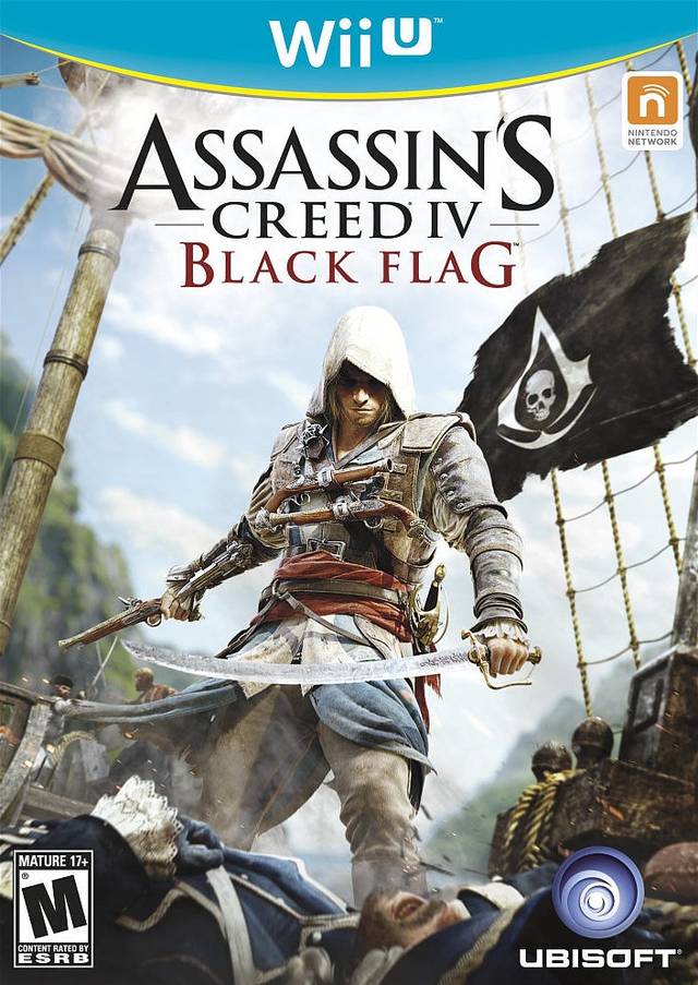 Assassin's Creed 4 Black Flag Nintendo WiiU Front Cover