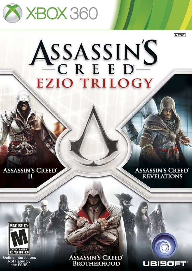 Assassin's Creed Ezio Trilogy Front Cover - Xbox 360 Pre-Played