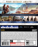 Assassin's Creed Odyssey Playstation 4 Back Cover