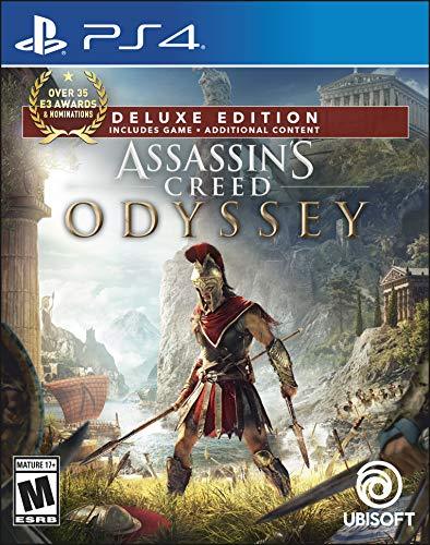 Assassin's Creed Odyssey Deluxe Edition Playstation 4 Front Cover