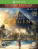 Assassin's Creed Origins Deluxe Edition Xbox One Front Cover