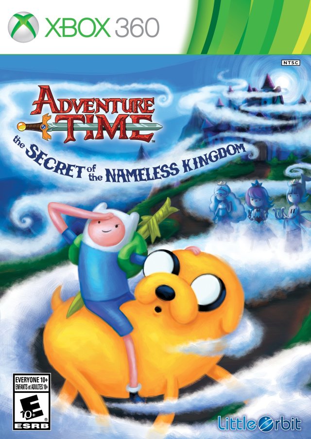 Adventure Time The Secret of the Nameless Kingdom Xbox 360 Front Cover