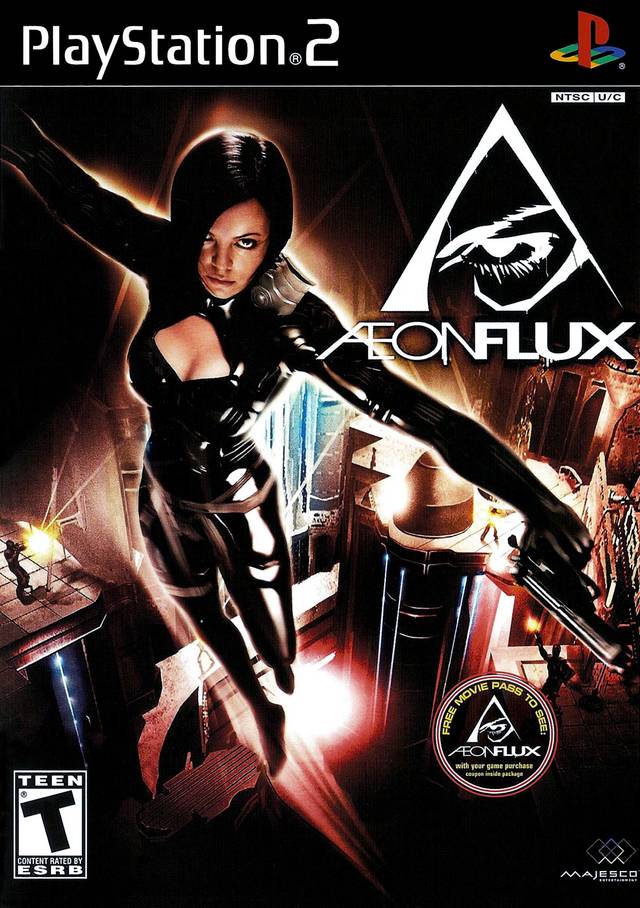 Aeon Flux PS2 Front Cover