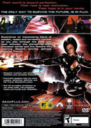 Aeon Flux PS2 Back Cover