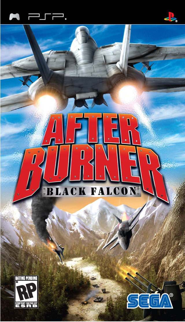 After Burner Black Falcon Front Cover