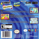 Aggravation Scrabble Jr. Sorry Gameboy Advance Back Cover