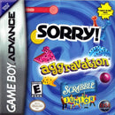 Aggravation Scrabble Jr. Sorry Gameboy Advance Front Cover