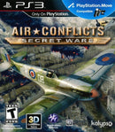 Air Conflicts Secret Wars PS3 Front Cover