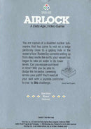 Airlock Atari Back Cover