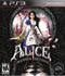 Alice Madness Retuns PS3 Front Cover