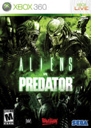 Aliens Vs Predator Front Cover - Xbox 360 Pre-Played