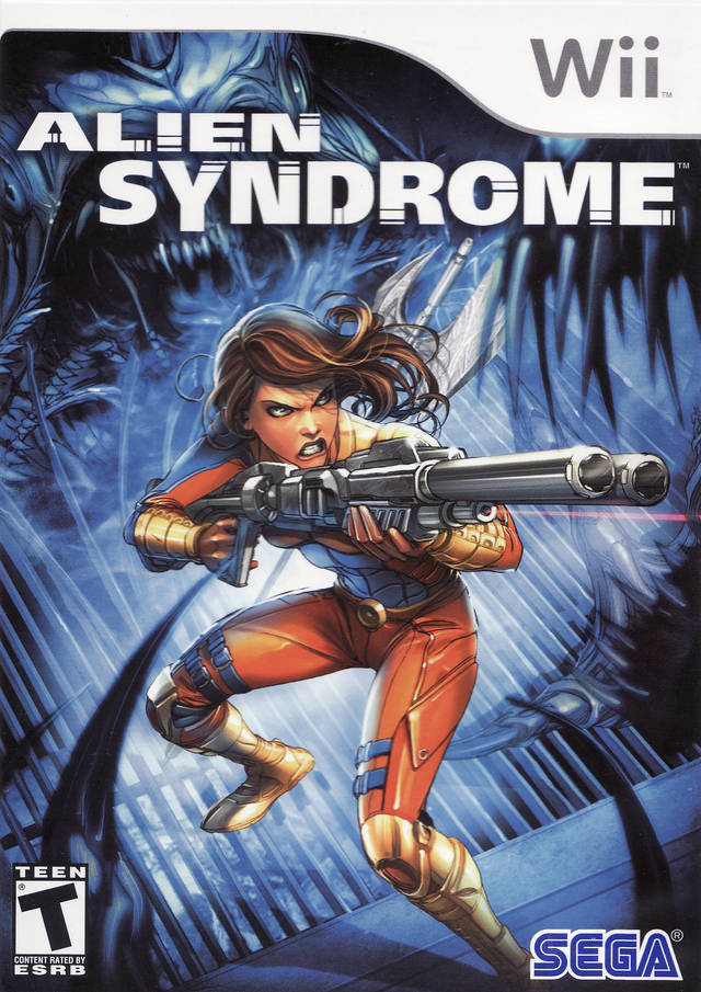 Alien Syndrome Wii Front Cover