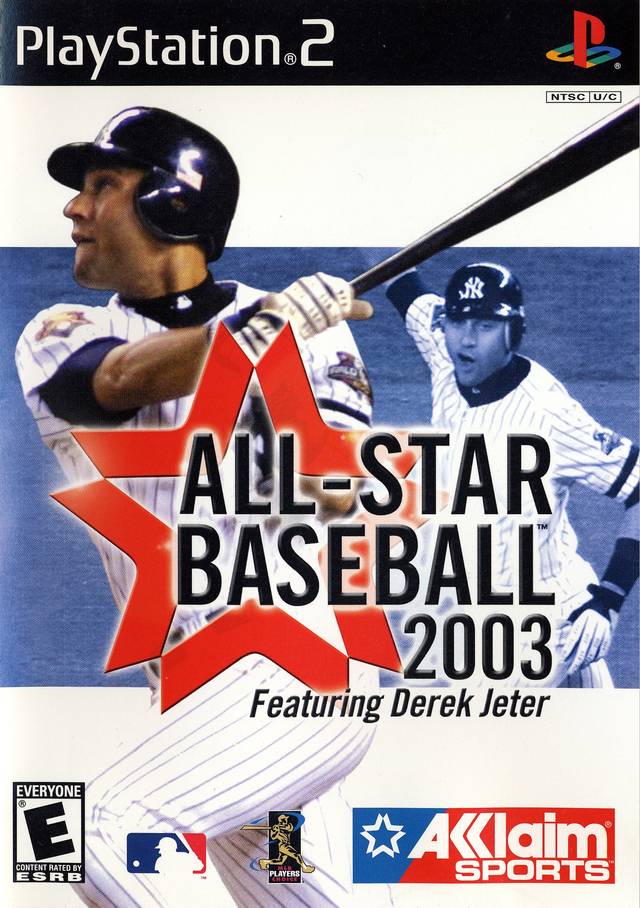 All-Star Baseball 03 Front Cover - Playstation 2 Pre-Played