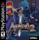 Alundra 2 A New Legend Begins Front Cover - Playstation 1 Pre-Played