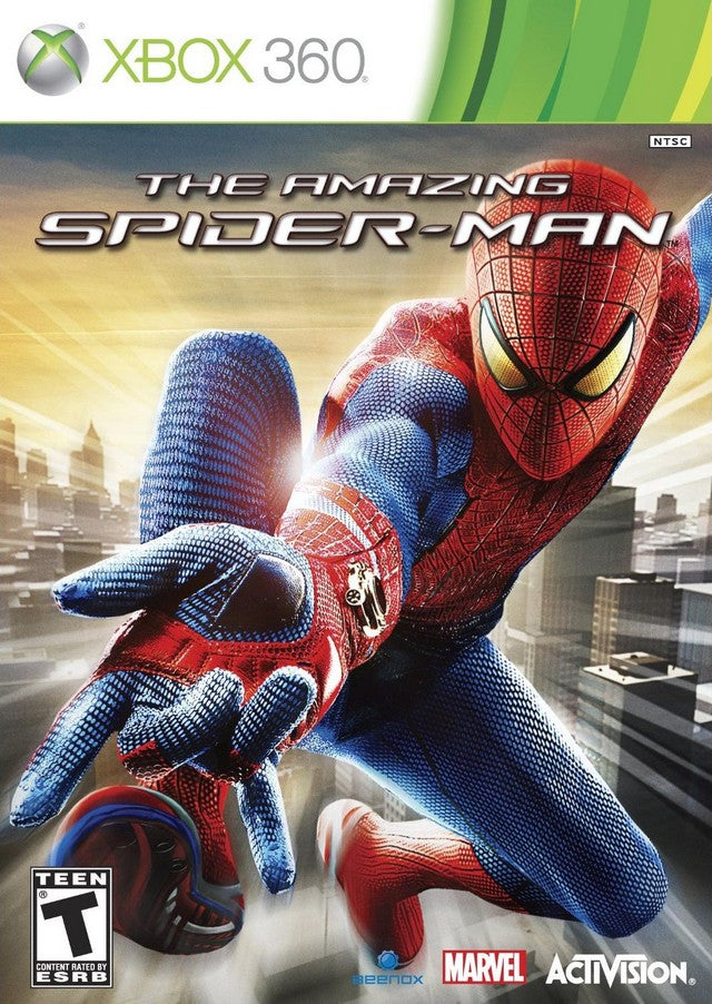 The Amazing Spider-Man Nintendo Xbox 360 Front Cover