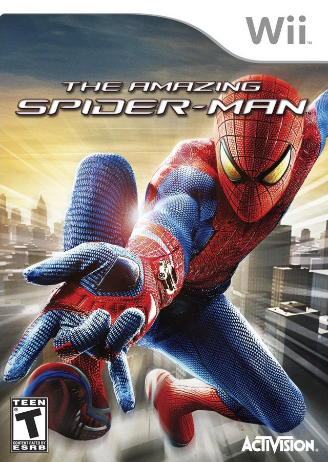 The Amazing Spider-Man Nintendo Wii Front Cover