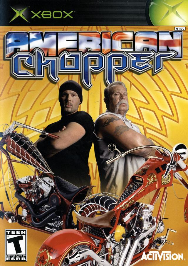 American Chopper Front Cover - Xbox Pre-Played