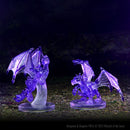 Fizban's Treasury of Dragons Amethyst Dragon Wyrmling Promo - Dungeons & Dragons Icons of the Realms