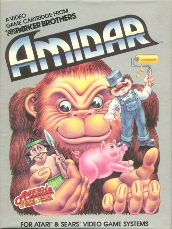 Amidar Atari Front Cover