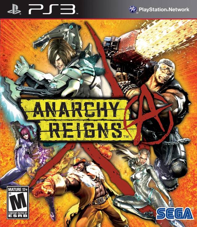 Anarchy Reigns Front Cover - Playstation 3 Pre-Played