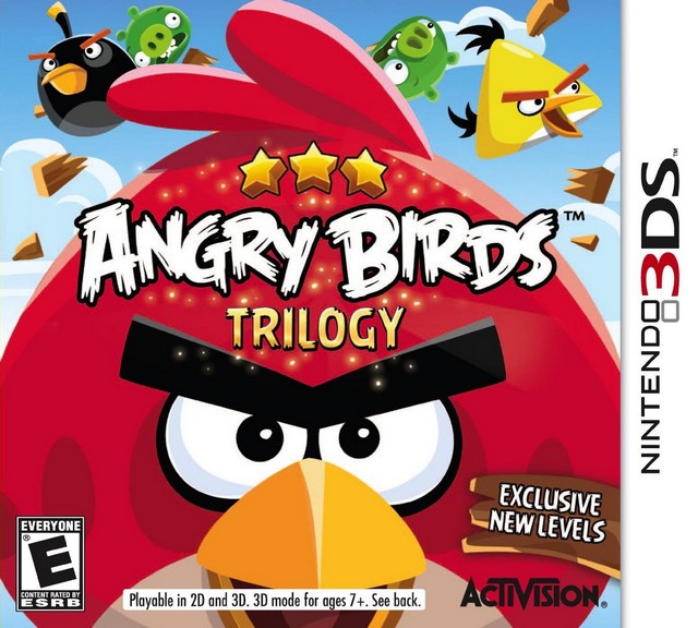 Angry Birds Trilogy Nintendo 3DS Front Cover
