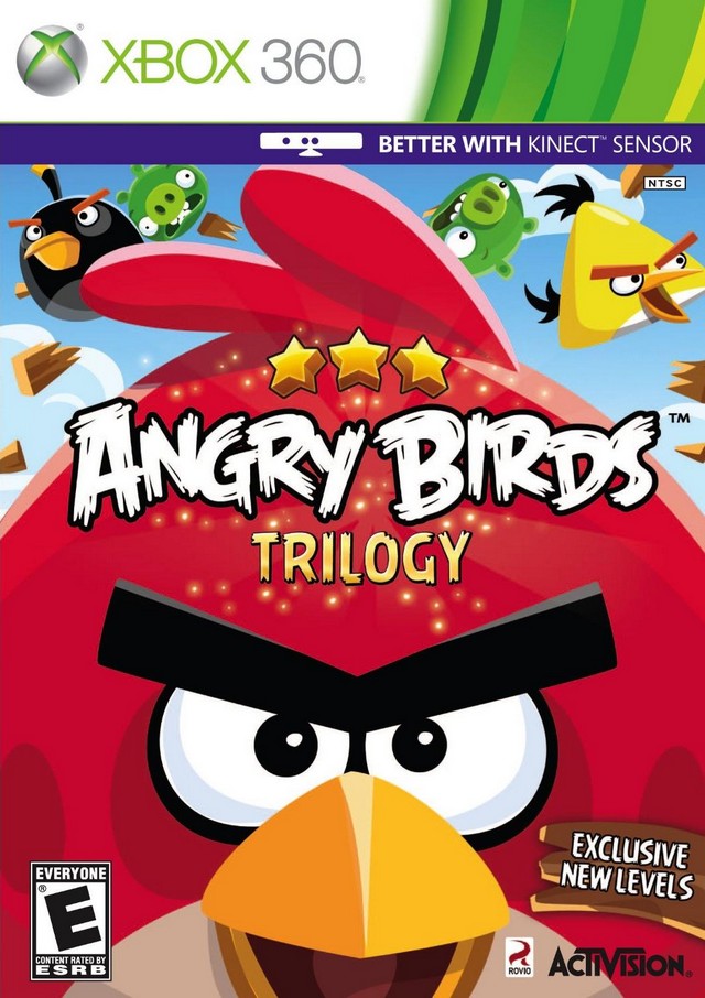 Angry Birds Trilogy XBox 360 Front Cover