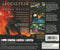Apocalypse Playstation 1 Back Cover
