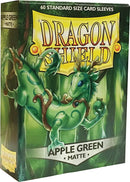 Dragon Shields: (60) Matte Apple Green Card Sleeves