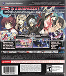 AquaPazza Aquaplus Dream Match Playstation 3 Back cover