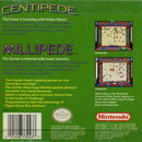 Arcade Classic 2 Gameboy Back Cover