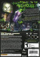 Batman Arkham Asylum Game of the Year Xbox 360 Back Cover