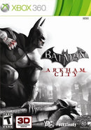 Batman Arkham City Front Cover - Xbox 360 Pre-Played