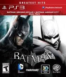 Batman Arkham Dual Pack Playstation 3 Front Cover