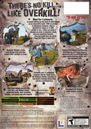 Armed and Dangerous Xbox Back Cover