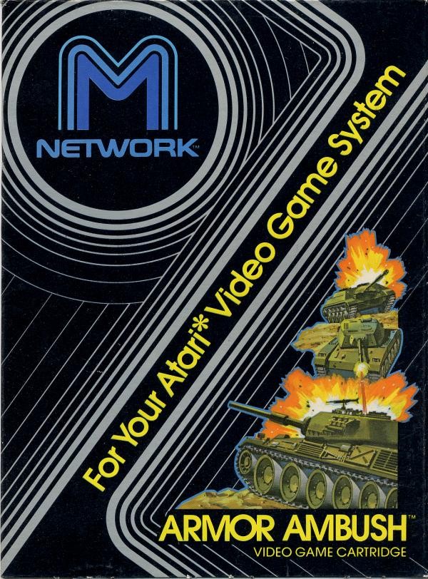 Armor Ambush Atari Front Cover