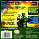 Army Men Advance Nintendo Gameboy Advance Back Cover