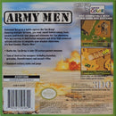 Army Men Nintendo Gameboy Color Back Cover