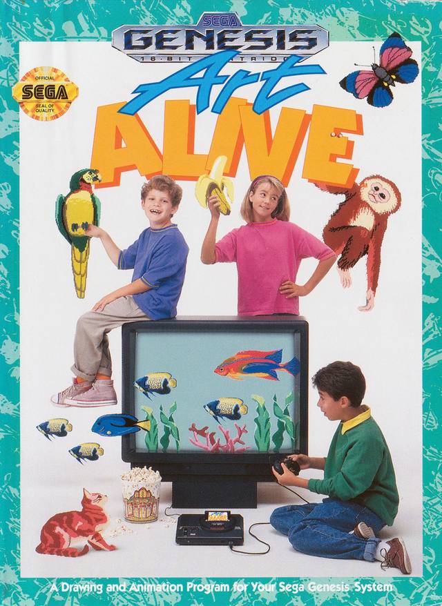 Art Alive Sega Front Cover