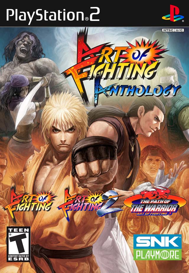 Art of Fighting Playstation 2 Front Cover