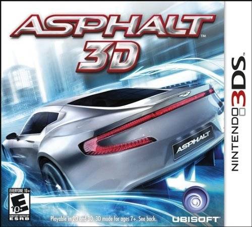 Asphalt 3D Front Cover - Nintendo 3DS Pre-Played