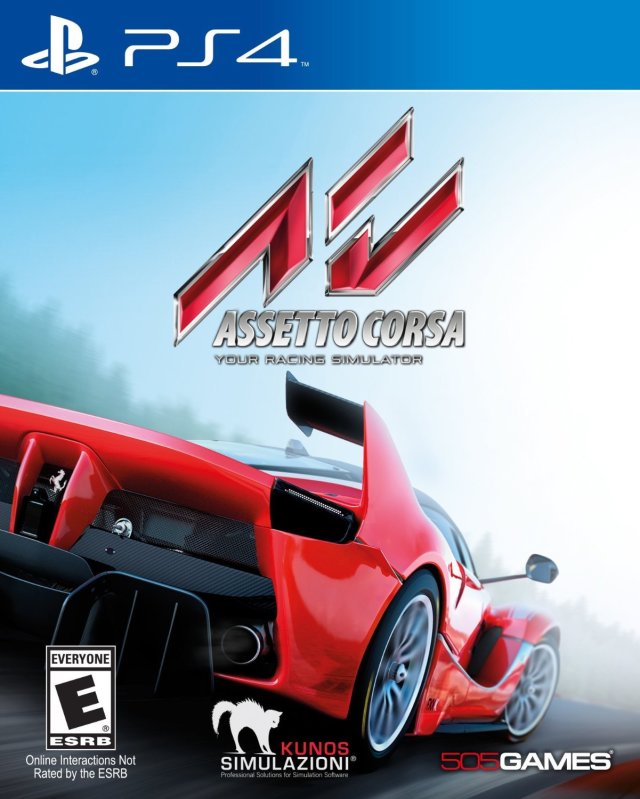 Assetto Corsa Playstation 4 Front Cover