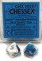 Gemini 7: Poly D10 Astral Blue/White/Red (10)
