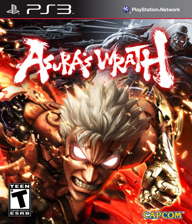 Asura's Wrath Playstation 3 Front Cover