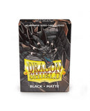 Dragon Shields Japanese: (60) Matte Black Card Sleeves